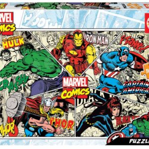 Puzzle Marvel Comics Educa 1000 dílků a Fix lepidlo od 11 let