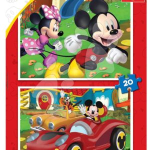 Puzzle Mickey Mouse Fun House Disney Educa 2 x 20 dílků