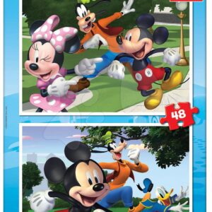 Puzzle Mickey&Friends Educa 2 x 48 dílků od 4 let