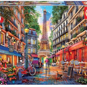 Puzzle Paris Dominic Davison Educa 1000 dílků a Fix lepidlo v balení od 11 let
