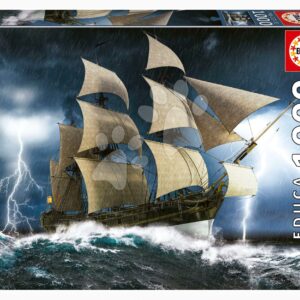 Puzzle Perfect Storm Horse Educa 1000 dílků a Fix lepidlo