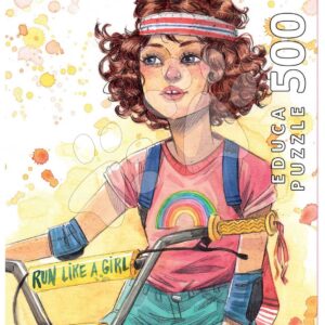 Puzzle Run like a Girl Educa 500 dílků a Fix lepidlo