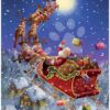 Puzzle Santa Claus is Coming Educa 500 dílků a Fix lepidlo - Image 2