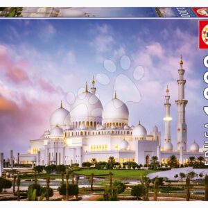 Puzzle Sheikh Zayed Grand Mosque Educa 1000 dílků a Fix lepidlo