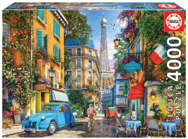 Puzzle Streets of Paris Educa 4000 dílků