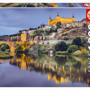 Puzzle Toledo Educa 1000 dílků a Fix lepidlo