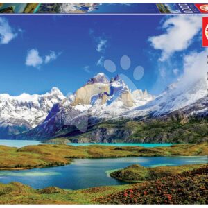 Puzzle Torres del Paine Patagonia Educa 1000 dílků a Fix lepidlo