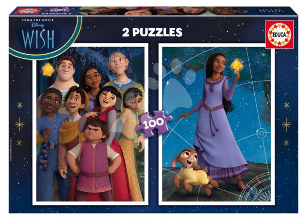 Puzzle Wish Educa 2 x 100 dílků od 6 let