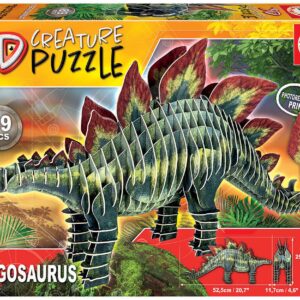 Puzzle dinosaurus Stegosaurus 3D Creature Educa 89 dílků od 6 let