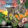 Puzzle dinosaurus Tyrannosaurus Rex 3D Creature Educa délka 61 cm 82 dílků od 6 let - Image 2