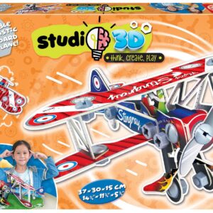 Puzzle dopravní prostředky Airplane 3D Studio Educa s plastovými šrouby od 5 let
