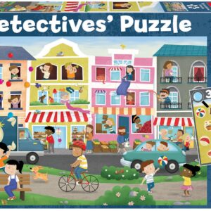 Puzzle město Detectives Busy Town Educa hledej 30 předmětů 50dílné od 4 let
