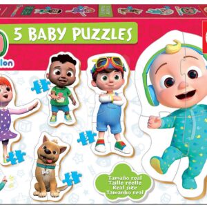 Puzzle pro nejmenší Cocomelon Baby 5 Pohádky Educa od 24 měsíců