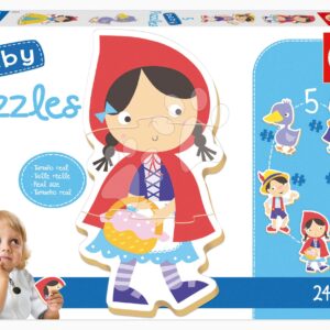 Puzzle pro nejmenší Once upon a time Baby Puzzles Educa 5obrázkové od 24 měsíců