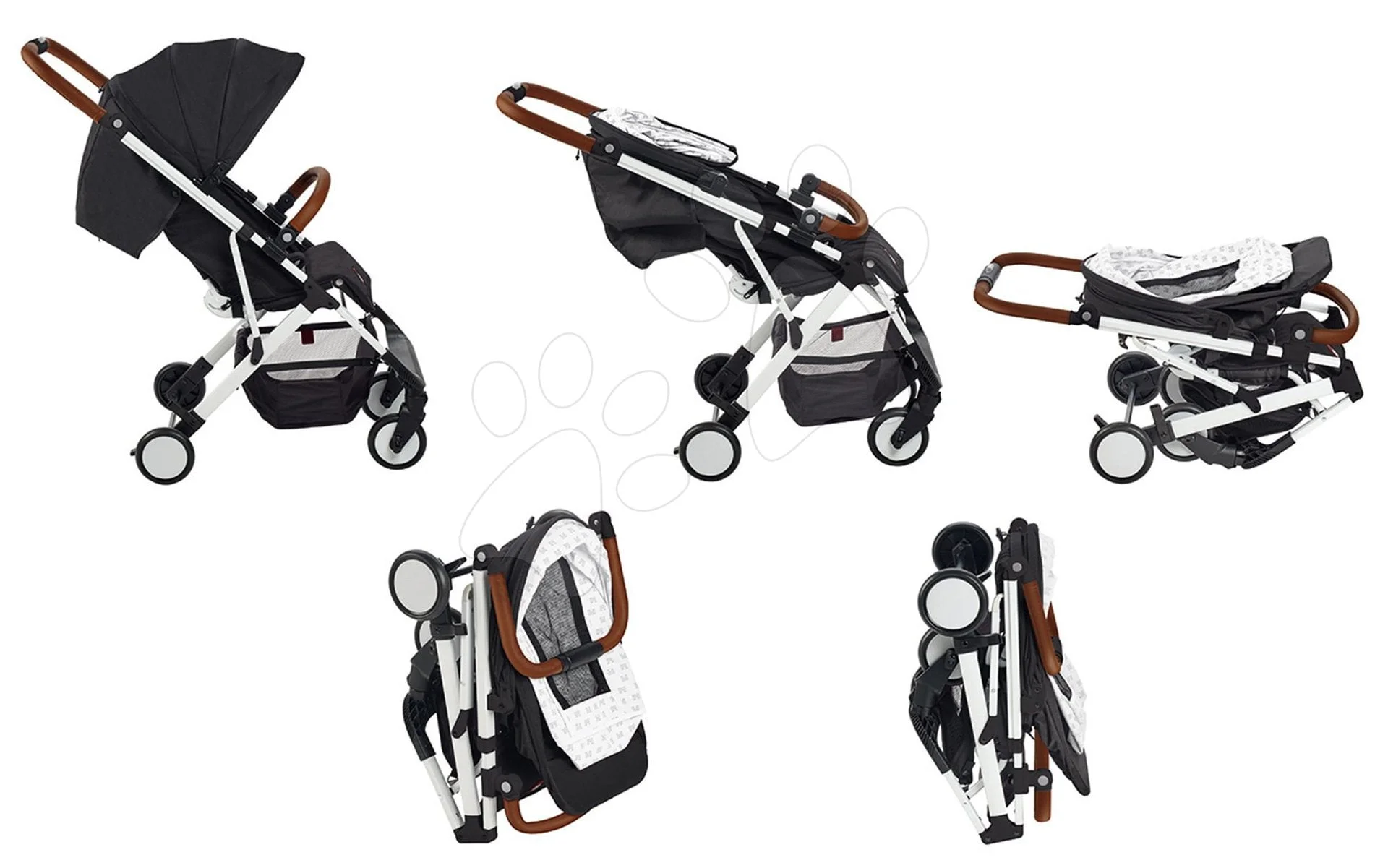 s bílou konstrukcí a 5bodovým bezpečnostním pásem 141700