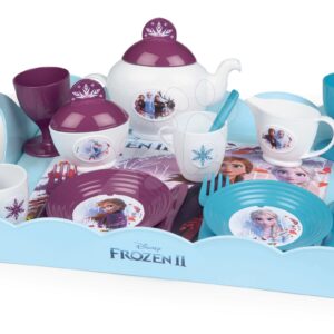 Servírovací tác Frozen 2 Disney XL Tea Time Smoby se 17 doplňky