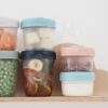 Set 6 dóz na jídlo Beaba Pro Food Storage 6 clip 2 x 90 ml + 2 x 150 ml + 2 x 250 ml - Image 3