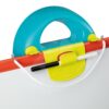 Školní tabule oboustranná Activity Plastic Board Smoby 2v1 magnetická na fixky a křídu a 7 doplňků - Image 2