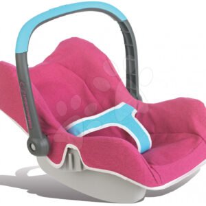 Smoby dětská autosedačka Maxi Cosi & Quinny pro panenku 520490 růžovo-modrá