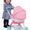 Smoby hluboký kočárek Pastel Princezny Disney pro 42 cm panenku růžový 254102 - Image 2