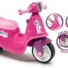 Smoby odrážedlo motorka s reflektorem Scooter Pink růžové 721001 - Image 2