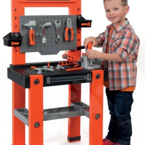Smoby pracovní dílna pro děti Black&Decker 360700 oranžová