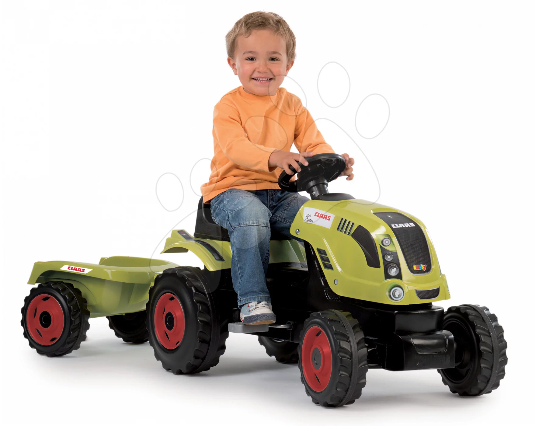 Smoby traktor Claas Farmer XL 710114 zelený - Obrázek 3