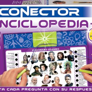 Společenská hra Conector Enciclopedia Educa španělsky 352 otázek od 7–12 let