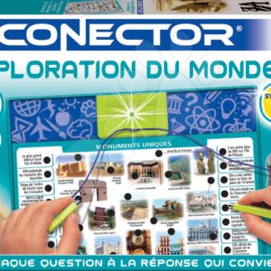 Společenská hra Conector Exploration Du Monde Educa francouzsky 352 otázek od 7 let