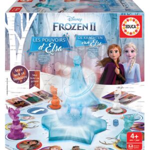 Společenská hra Frozen Jeux Reine Des Neiges 2 Educa se zvukem a světlem ve francouzštině od 4 let