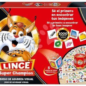 Společenská hra Lince Super Champion Educa 1000 obrázků španělsky od 6 let