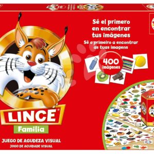 Společenská hra Rychlý jako rys Lince Family Edition Educa 400 obrázků ve španělštině od 6 let