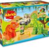 Stavebnice Dino Park Abrick Écoiffier s autíčkem a zvířátky od 18 měsíců - Image 2