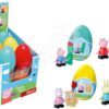Stavebnice Peppa Pig Funny Eggs PlayBig Bloxx BIG ve vajíčku – s medvídkem od 1,5-5 let - Image 3