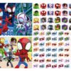 Superpack 4v1 Spidey and his amazing friends Educa domino pexeso a puzzle s 25 a 50 dílky - Image 2
