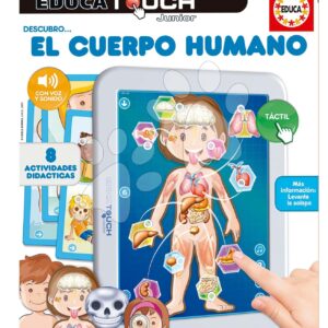 Tablet elektronický El Cuerpo Humano Educa Učíme se o lidském těle španělsky od 2 let