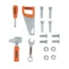 Taška s nářadím Black&Decker Smoby kladivo pila šroubovák a klíč s doplňky - Image 2