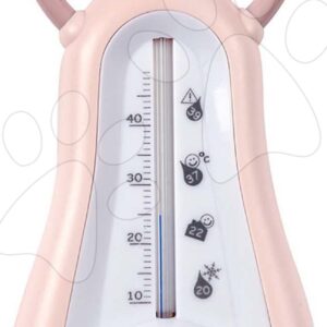 Teploměr do vaničky Beaba Bath Thermometer Old pink růžový od 0 měs