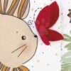 Textilní knížka lev The Curious Lion Activity Book Kaloo s kroužkem pro nejmenší od 0 měsíců - Image 2