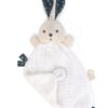 Textilní zajíček na mazlení Nature Rabbit Doudou K'doux Kaloo bílý 20 cm z jemného materiálu od 0 měsíců - Image 2