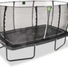Trampolína s ochrannou sítí Allure Classic Exit Toys černá 244*427 cm - Image 2