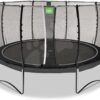 Trampolína s ochrannou sítí Allure Classic Exit Toys průměr 427 cm černá - Image 2
