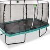 Trampolína s ochrannou sítí Allure Classic Exit Toys zelená 214*366 cm - Image 2
