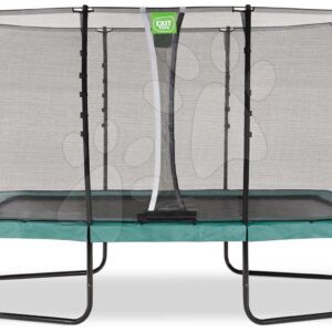 Trampolína s ochrannou sítí Allure Classic Exit Toys zelená 214*366 cm