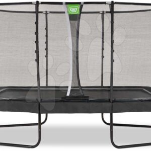 Trampolína s ochrannou sítí Allure Premium  Exit Toys černá 214*366 cm