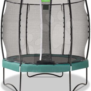 Trampolína s ochrannou sítí Allure Premium Exit Toys průměr 253 cm zelená