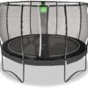 Trampolína s ochrannou sítí Allure Premium Exit Toys průměr 366 cm černá - Image 2