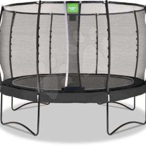 Trampolína s ochrannou sítí Allure Premium Exit Toys průměr 366 cm černá