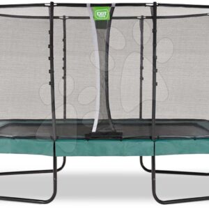 Trampolína s ochrannou sítí Allure Premium  Exit Toys zelená 214*366 cm