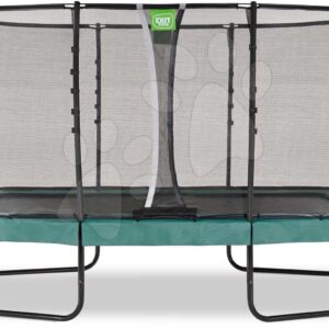 Trampolína s ochrannou sítí Allure Premium Exit Toys zelená 244*427 cm